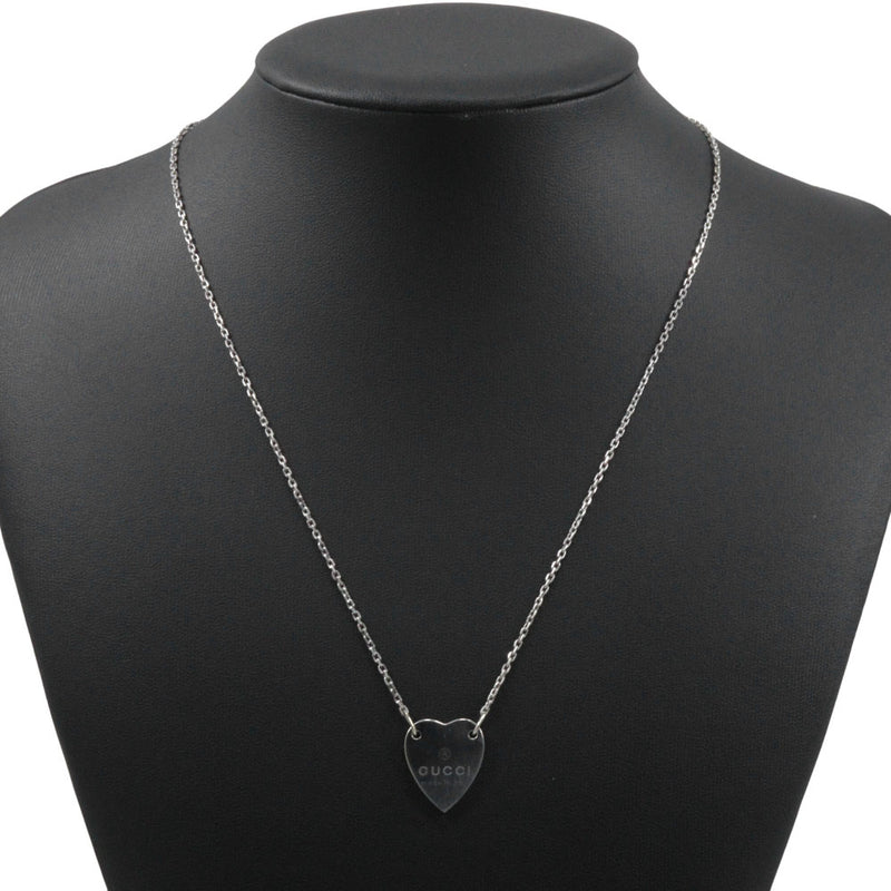 【GUCCI】グッチ トレードマーク ハート ネックレス