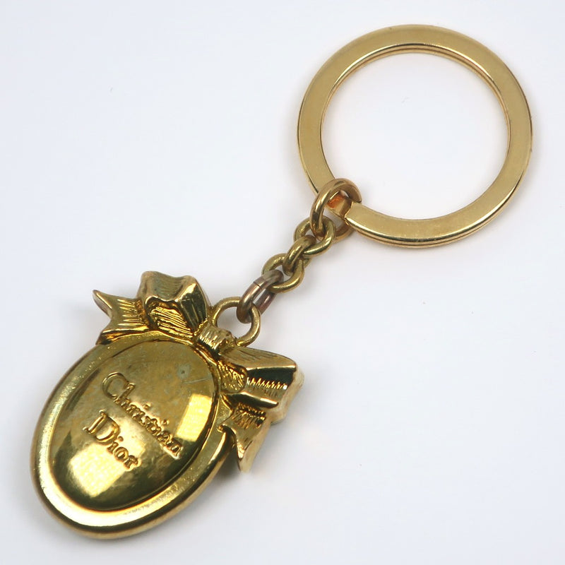 [Dior] Christian Dior 
 열쇠 고리 
 골드 도금 금 숙녀