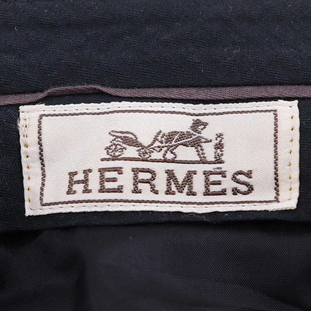 【美品】エルメス ウール100%スーツ グレー 290380-1.jpg