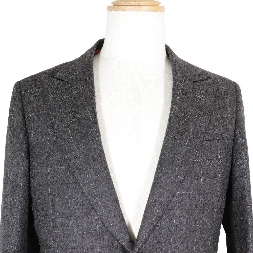【美品】エルメス ウール100%スーツ グレー HERMES】エルメス スーツ ウール グレー メンズAランク – NISHIKINO