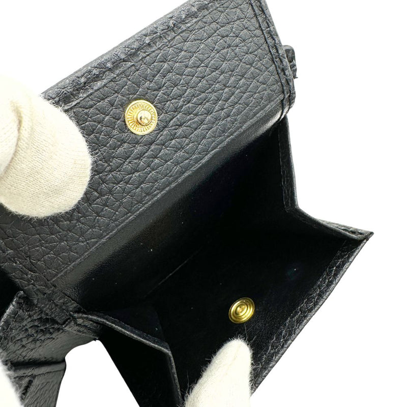 [로다니아] 로다니아 
 이중 지갑 
 악어 검은 색 오픈 유니esex 랭크
