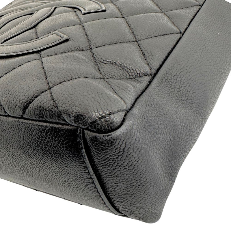 [CHANEL] Chanel 
 PST tote shoulder bag 
 A50994 Caviar Skin Shoulder A5 magnet type PST TOTE Ladies
