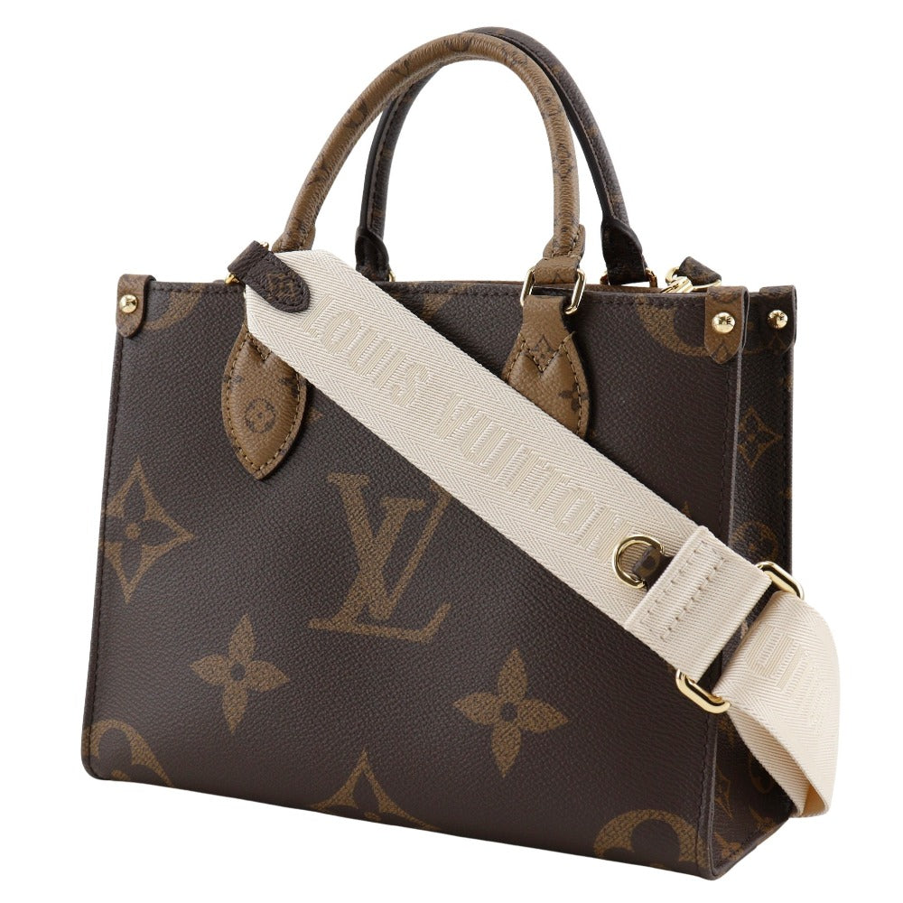 LOUIS VUITTON】ルイ・ヴィトン オンザゴーPM ハンドバッグ M46373
