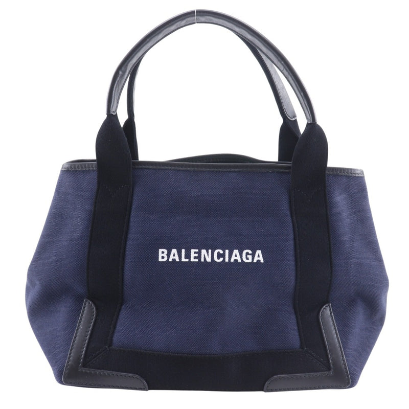 【BALENCIAGA】 발렌시아가 네이비 카바스 S 사이즈 토트 백 
 339933
