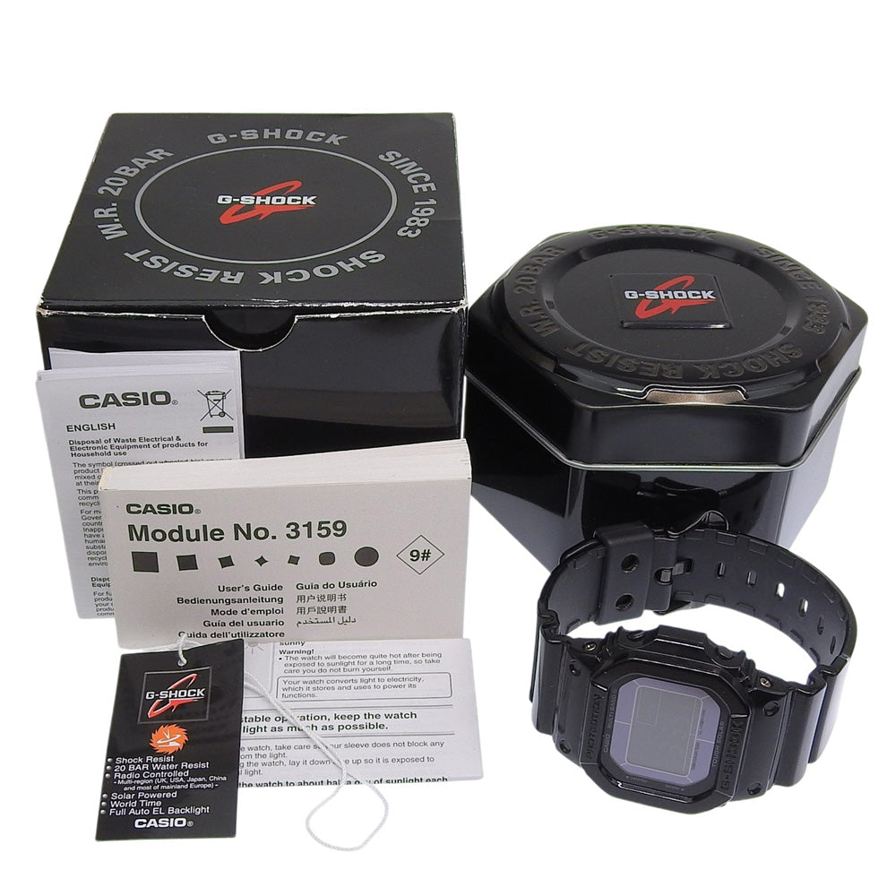 CASIO】カシオ Gショック 腕時計 GW-5610BB-1ER タフソーラー電波時計