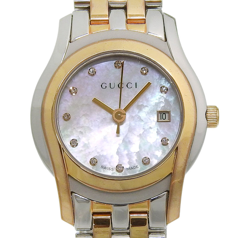 GUCCI 腕時計 クォーツ パール仕上げ GUCCI】グッチ Gクラス 腕時計 5500L/YA05525 クオーツ – NISHIKINO
