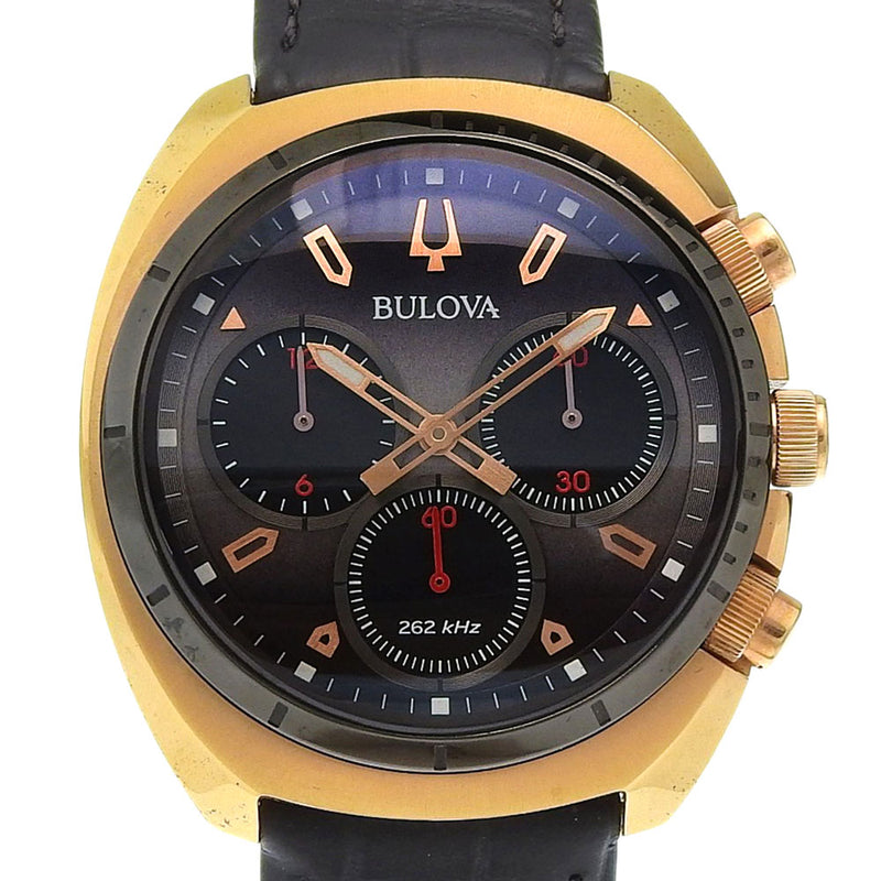 【BULOVA】브로바 커브 손목시계 
 98A156 쿼츠