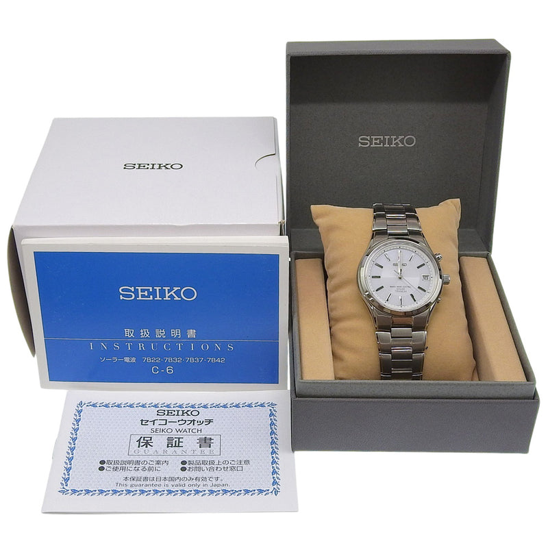 Seiko selection Seiko 腕時計 ソーラー電波腕時計 メンズ seiko