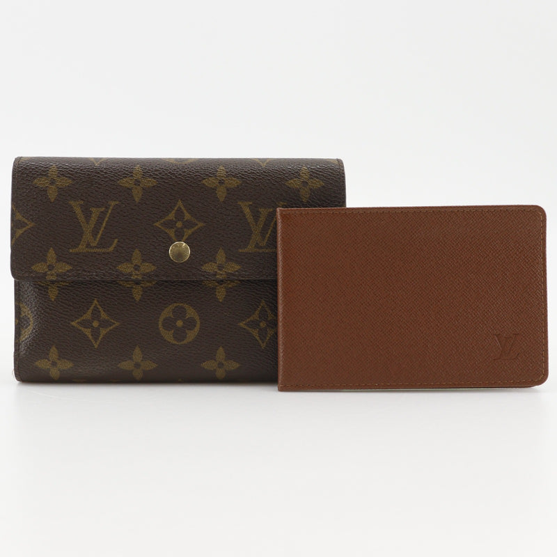 LOUIS VUITTON】ルイ・ヴィトン ポルトトレゾール・エテュイ・パピエ