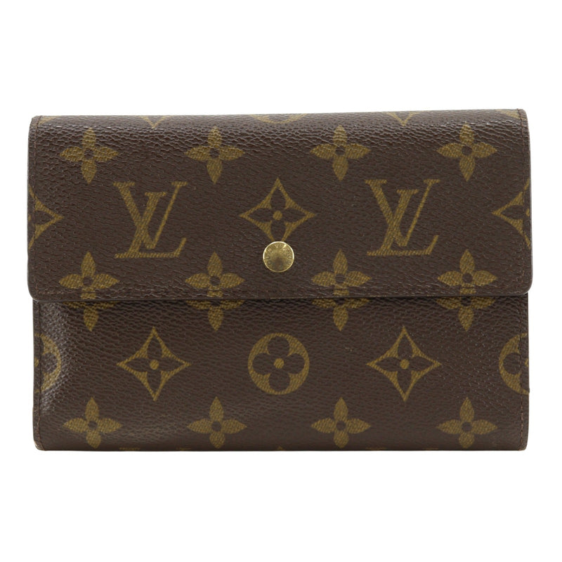【LOUIS VUITTON】ルイ・ヴィトン ポルトトレゾール・エテュイ・パピエ 三つ折り財布
 M61202