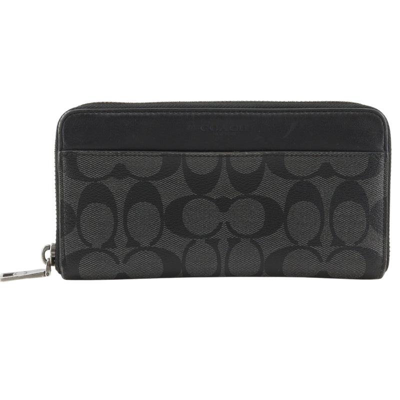 [COACH] Portefeuille long rond à fermeture éclair Coach