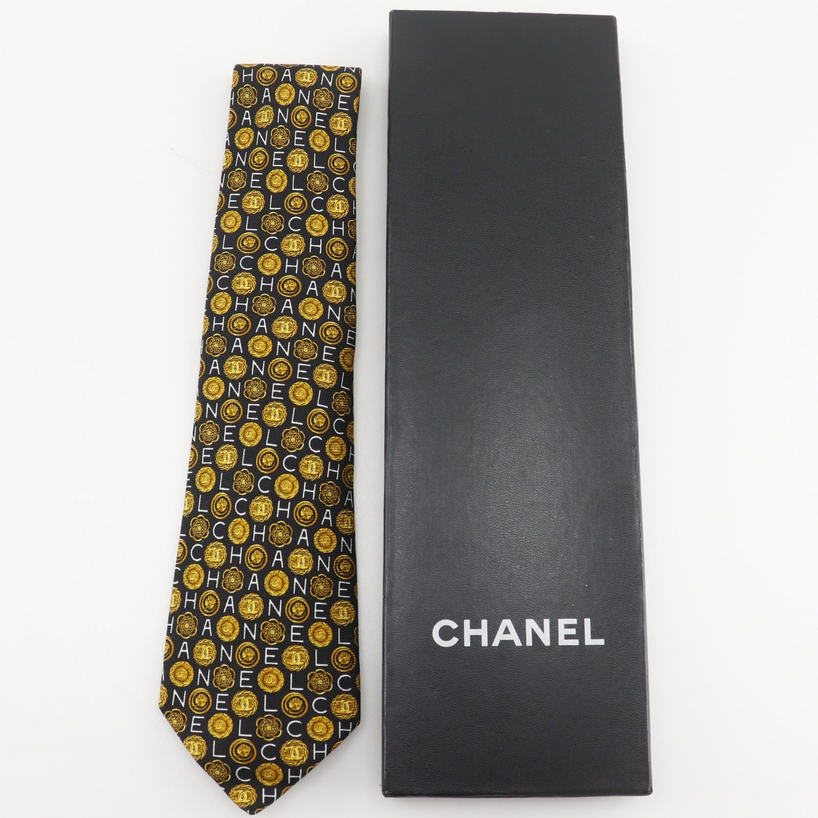 CHANEL】シャネル ロゴ ココマーク ネクタイ – NISHIKINO VINTAGE KYOTO