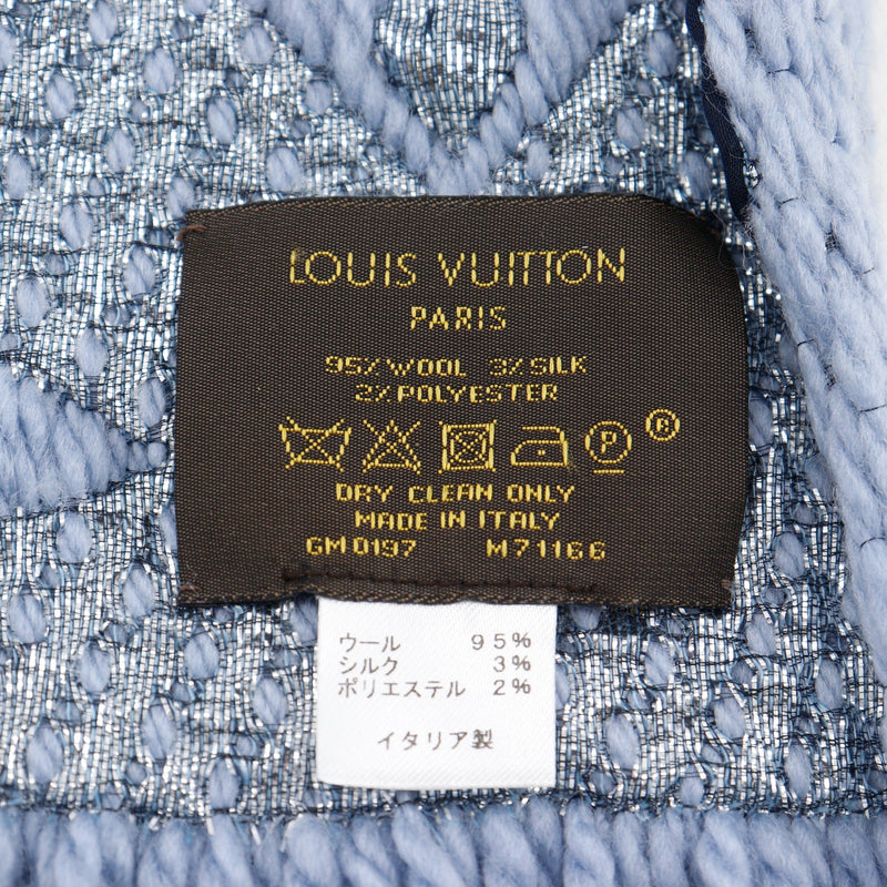 LOUIS VUITTON】ルイ・ヴィトン エシャルプ ロゴマニア シャイン