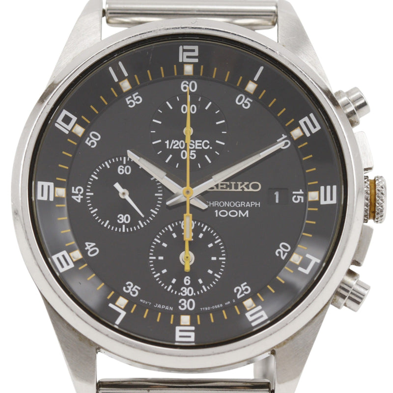 【SEIKO】セイコー クロノグラフ 腕時計
 7T92-0MF0 クオーツ