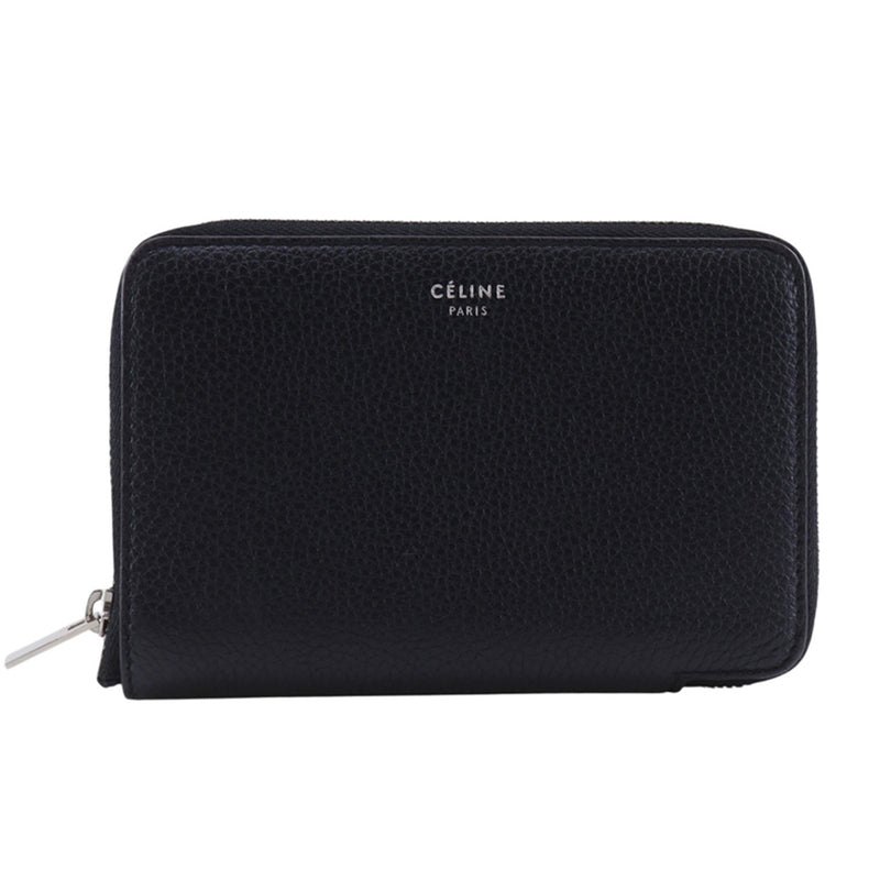 [CELINE] Cartera plegable con cremallera mediana Celine 
 104393AFE.38NO