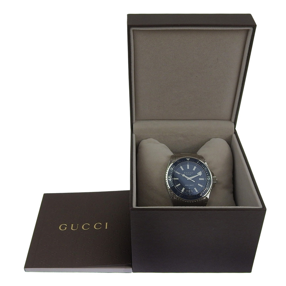 GUCCI】グッチ ダイブ 腕時計 136.2/YA136203 クオーツ – NISHIKINO