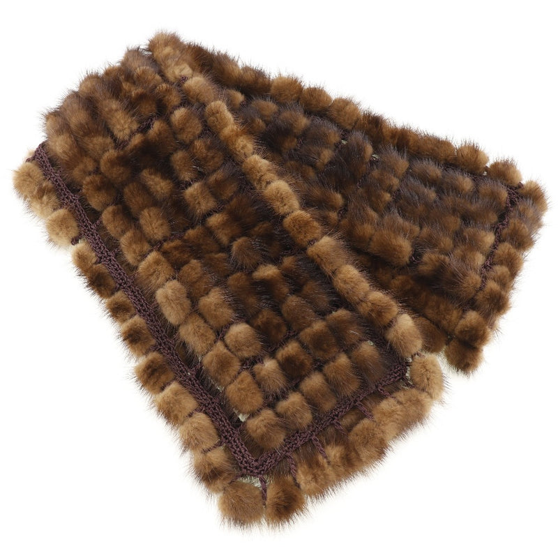 Fur muffler Brown FUR Ladies A-Rank