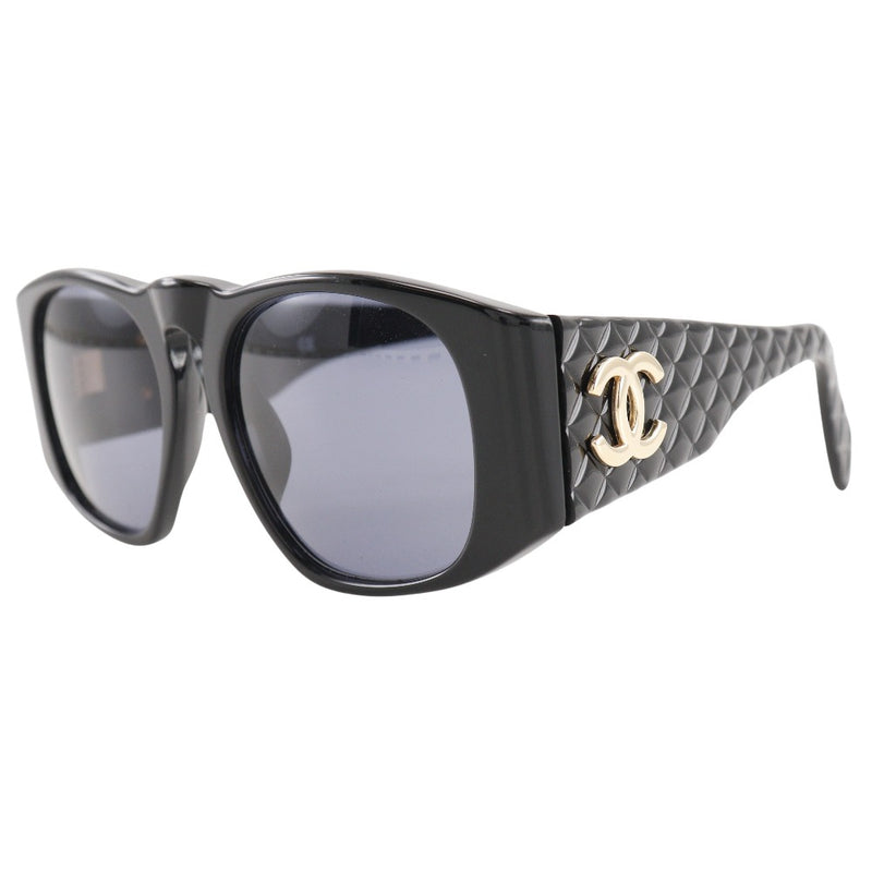 [Chanel] Chanel Coco Mark Sunglasses Matrasse 01450 94305 Plastique Noir Coco Mark Madames