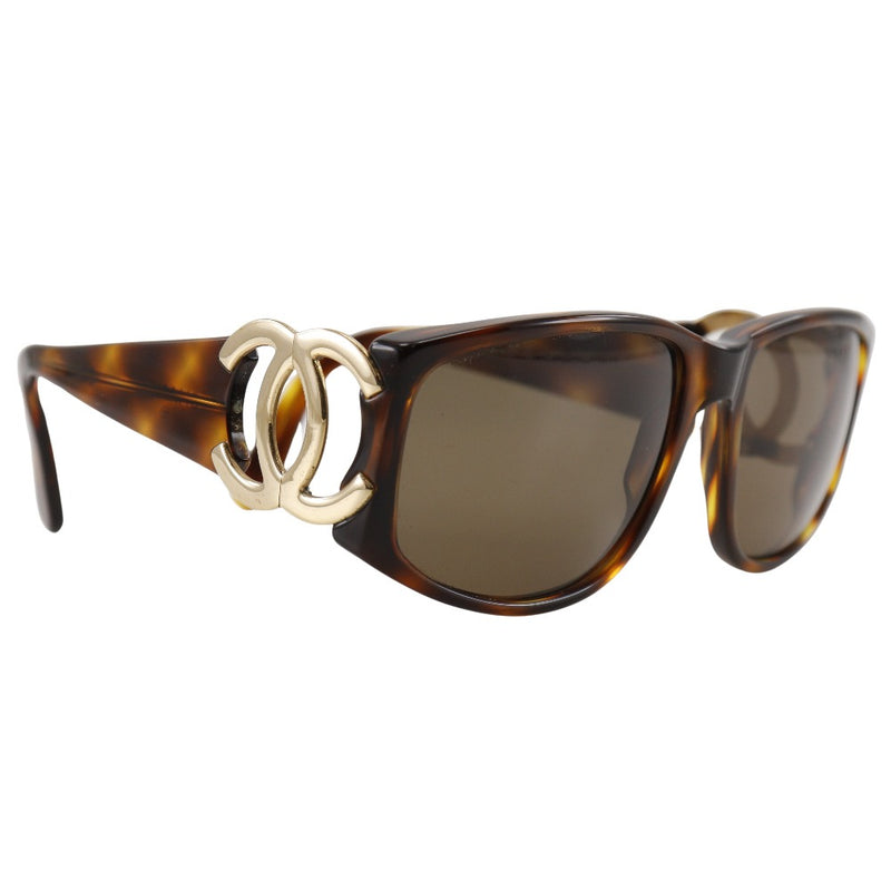 [CHANEL] Chanel COCO Mark Sunglasses 02461 91235 PlatSticky Brown COCO MARK Ladies