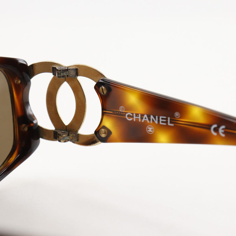 [CHANEL] Chanel COCO Mark Sunglasses 02461 91235 PlatSticky Brown COCO MARK Ladies