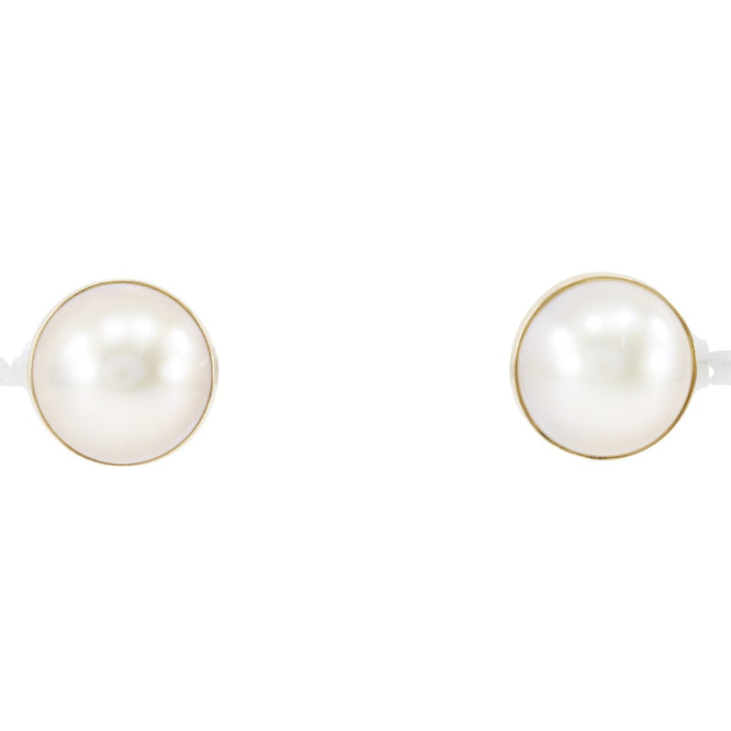 Pendientes concha marbe