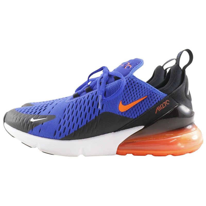 【NIKE】ナイキ
 AIR MAX 270 スニーカー
 レーサーブルー AH8050-401 合成繊維 青 AIR MAX 270 メンズA-ランク