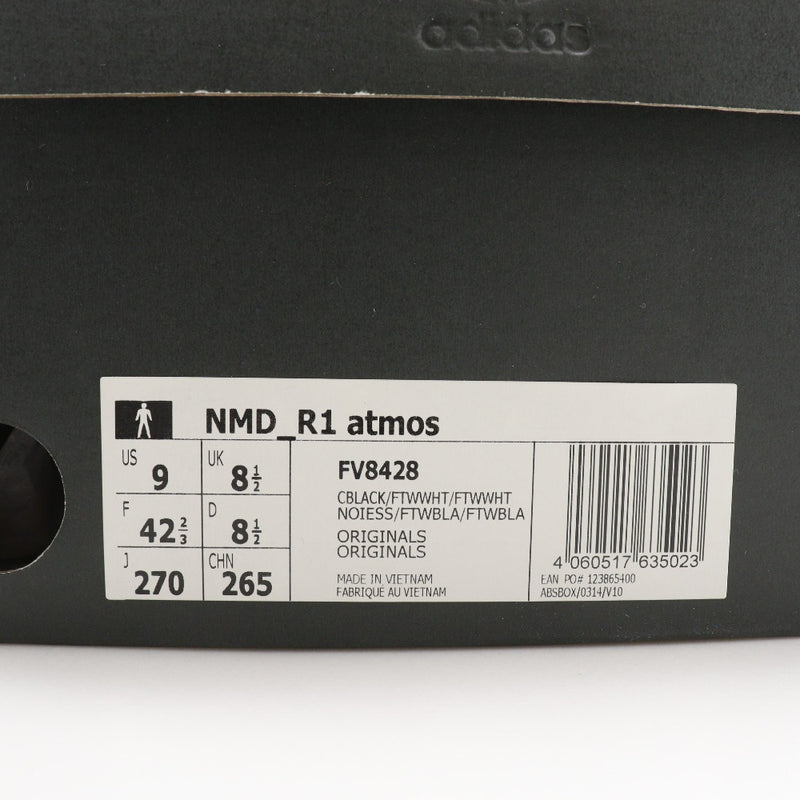 【adidas】アディダス
 NMD R1 atmos スニーカー
 FV8428 合成繊維 黒 NMD R1 atmos メンズAランク