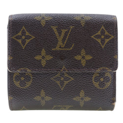 [Louis Vuitton] Louis Vuitton 
 Portofoille Elise Bi -fold wallet 
 W Hook M61654 Monogram Canvas TH0051 engraved snap button Portefeiulle Elise Ladies