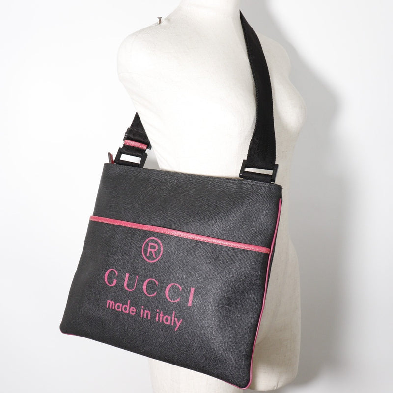 [GUCCI] Gucci 
 Shoulder bag 
 162904 Leather diagonal shoulder A4 fastener unisex