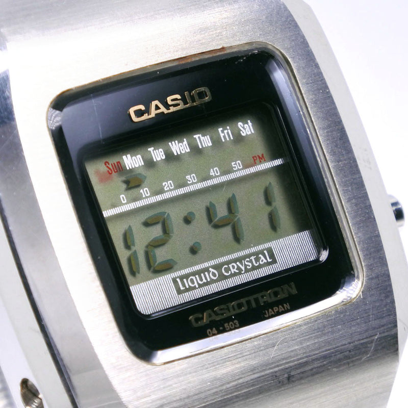 CASIO】カシオ カシオトロン 腕時計 04-502 クオーツ – NISHIKINO