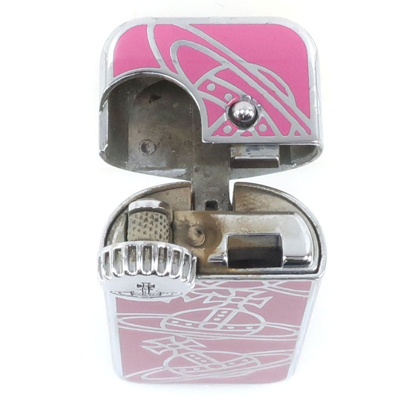 [Vivienne Westwood] Vivienn Westwood 
 Gas writer orb pattern writer 
 Smoking tools Unconfirmed Pink Gas Lighter Orbpattern Ladies