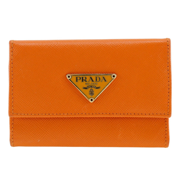 [PRADA] Prada 
 6 -key case 
 Leather snap button Six Hooks Ladies A-Rank
