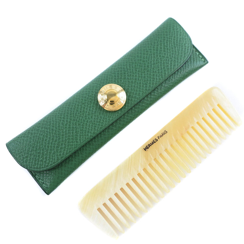 [HERMES] Hermes 
 Comes Other miscellaneous goods 
 Novelty Vo Epson Green COMB Unisex A Rank