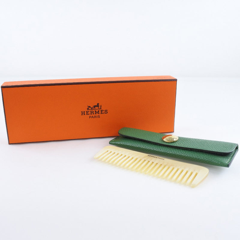 [HERMES] Hermes 
 Comes Other miscellaneous goods 
 Novelty Vo Epson Green COMB Unisex A Rank