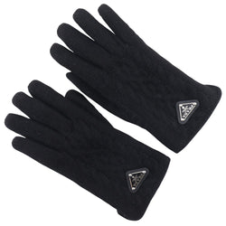 [PRADA] Prada 
 Gloves 
 Wool x Polyurethane Ladies A Rank