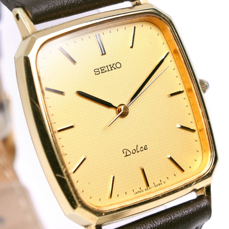 SEIKO】セイコー ドルチェ 腕時計 5E31-5A80 クオーツ – NISHIKINO 