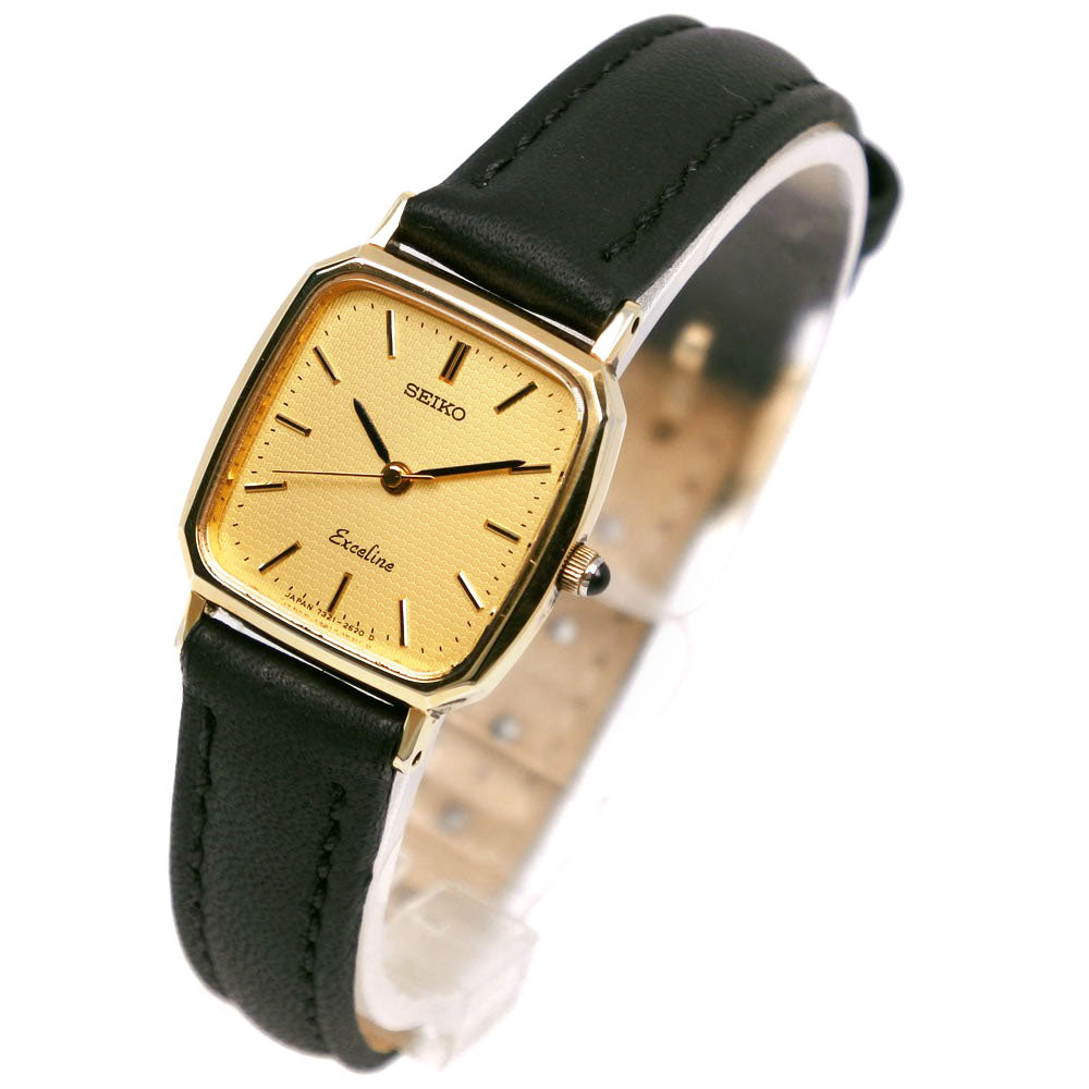 ​極美品純正ベルトセイコー エクセリーヌ 7321-6570 電池交換済 稼働品 SEIKO】セイコー エクセリーヌ 腕時計 7321-6570 クオーツ – NISHIKINO