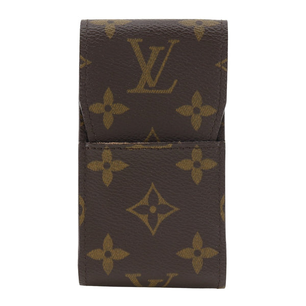 [Louis Vuitton]路易威登 
 Etui Shigarette其他配件 
 M63024会标帆布etui香烟
