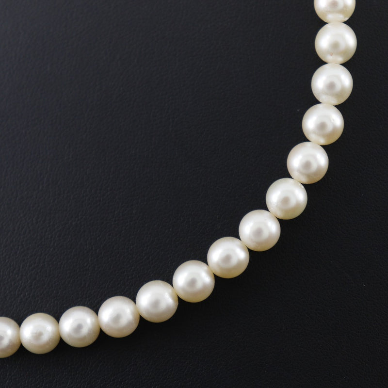 真珠 ネックレス
7.0～7.3ｍｍ パール×シルバー オフホワイト 約3.4g Pearl レディース