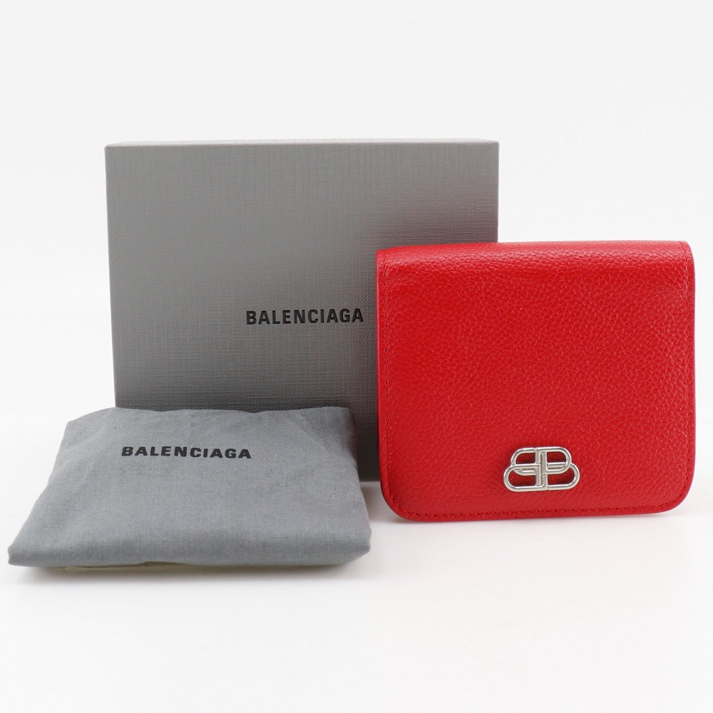BALENCIAGA] Balenciaga BB logo Bi-Fold Wallet 601474