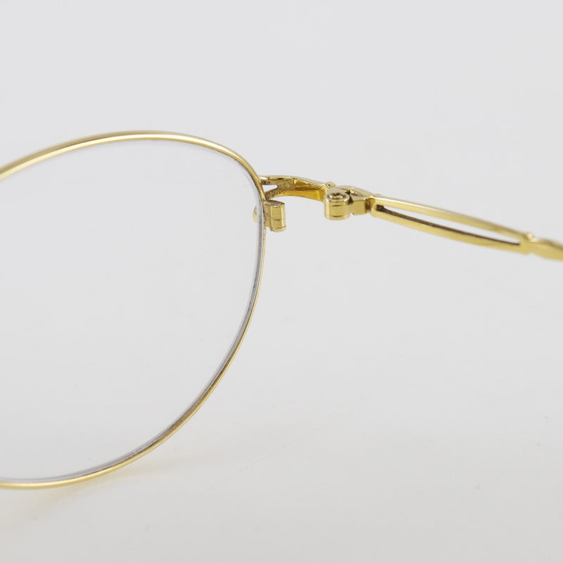 Glasses frame glasses 
 K18 Yellow Gold Glasses Frame Unisex