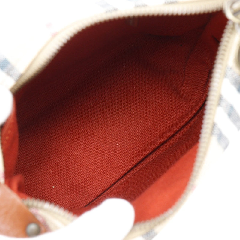 [Burberry] Burberry 
 Shoulder bag 
 Canvas x Leather diagonal hanging A5 zipper ladies A rank