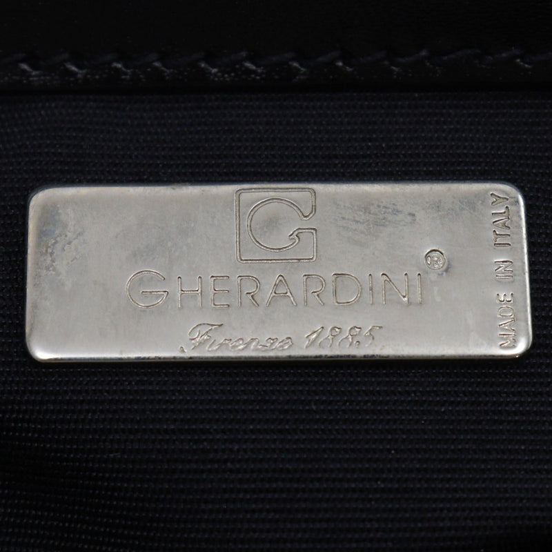 【GHERARDINI】ゲラルディーニ
 ハンドバッグ
 レザー 手提げ A4 オープン レディースA-ランク