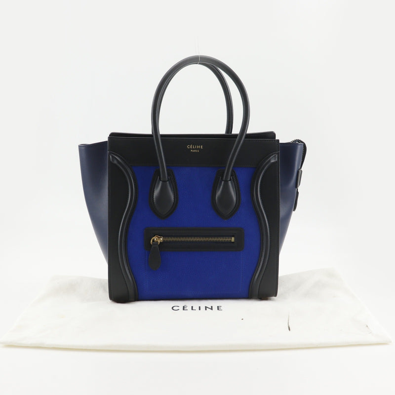 CELINE】セリーヌ ラゲージ マイクロショッパー ハンドバッグ 167793