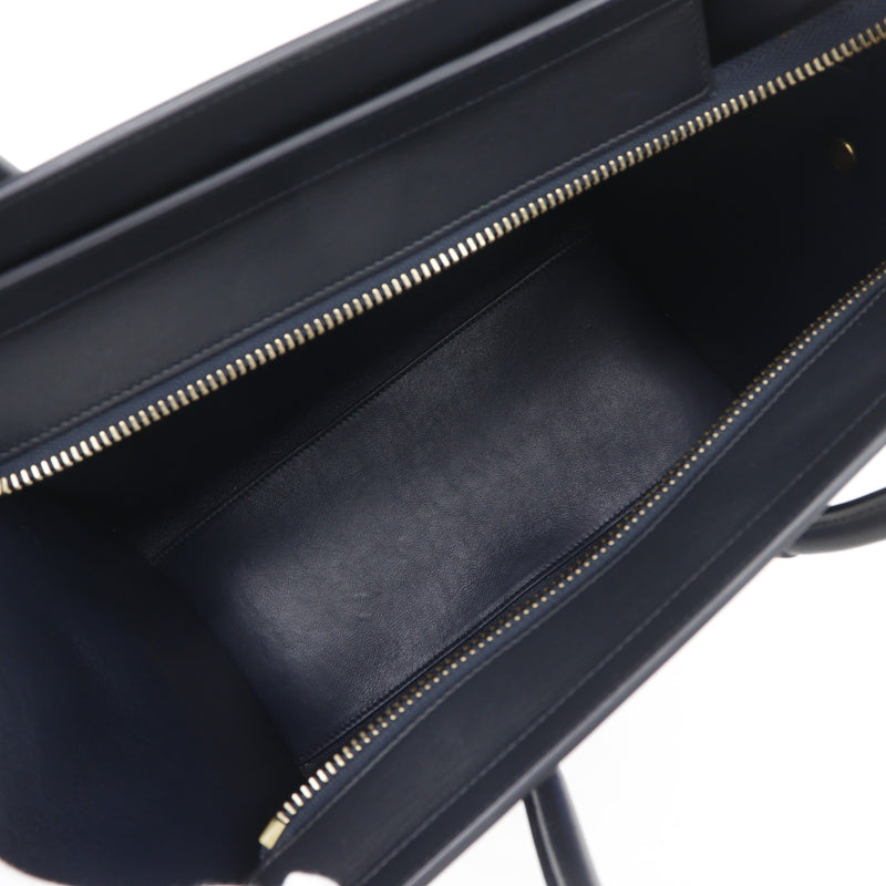 CELINE】セリーヌ ラゲージ マイクロショッパー ハンドバッグ 167793
