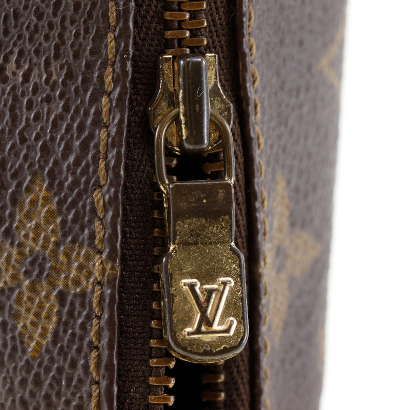 [Louis Vuitton]路易威登 
 etttro大胆的高尔夫袋 
 M58249会标帆布864RA雕刻拉链etui trois大胆高尔夫门槛