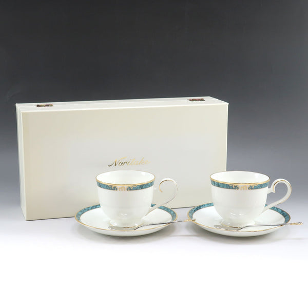 NORITAKE】ノリタケ カップ＆ソーサー 2客セット 食器 MY6775/9-291