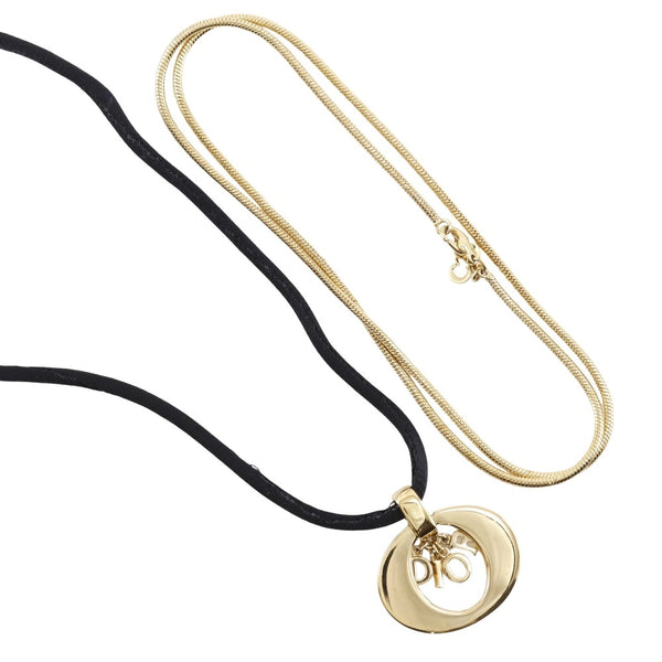 [Dior] Collar de logotipo de Christian Dior