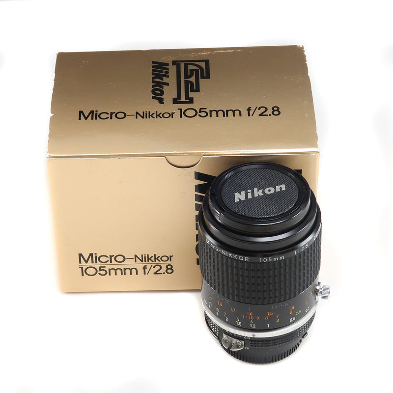 Nikon】ニコン Ai-s Micro-Nikkor 105mm F2.8 交換レンズ – NISHIKINO