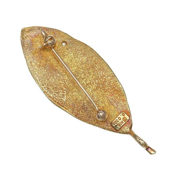[TASAKI] TASAKI 나뭇잎 브로치